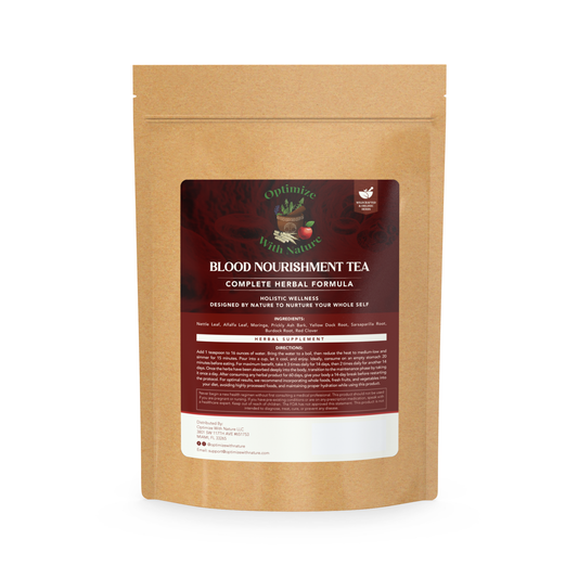 Blood Nourishment Tea: Herbal Tea & Supplement for Detox & Vitality