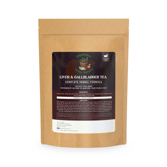 Liver & Gallbladder Tea: Herbal Tea & Supplement for Detoxification