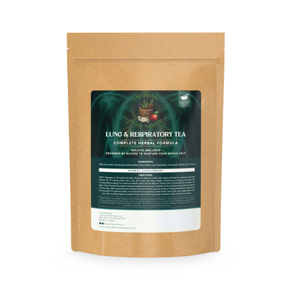 Lung & Respiratory Tea: Herbal Tea & Supplement with Restorative Herbs