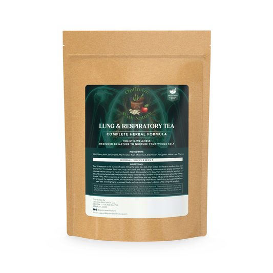 Lung & Respiratory Tea: Herbal Tea & Supplement with Restorative Herbs
