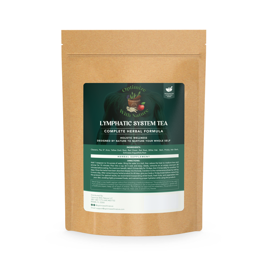 Lymphatic System Tea: Herbal Tea & Supplement for Detoxification & Wellness