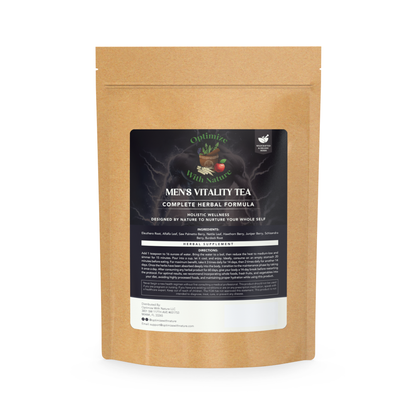 Men's Vitality Tea: Herbal Tea & Supplement for Natural Energy & Support