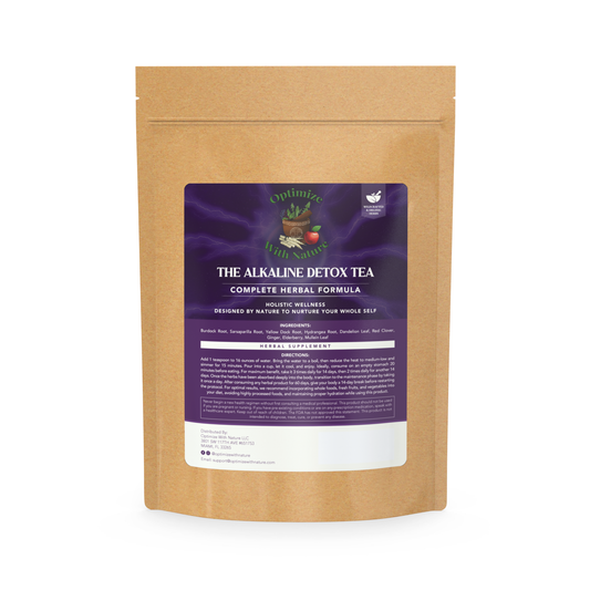 The Alkaline Detox Tea: Herbal Tea & Supplement Inspired by Dr. Sebi